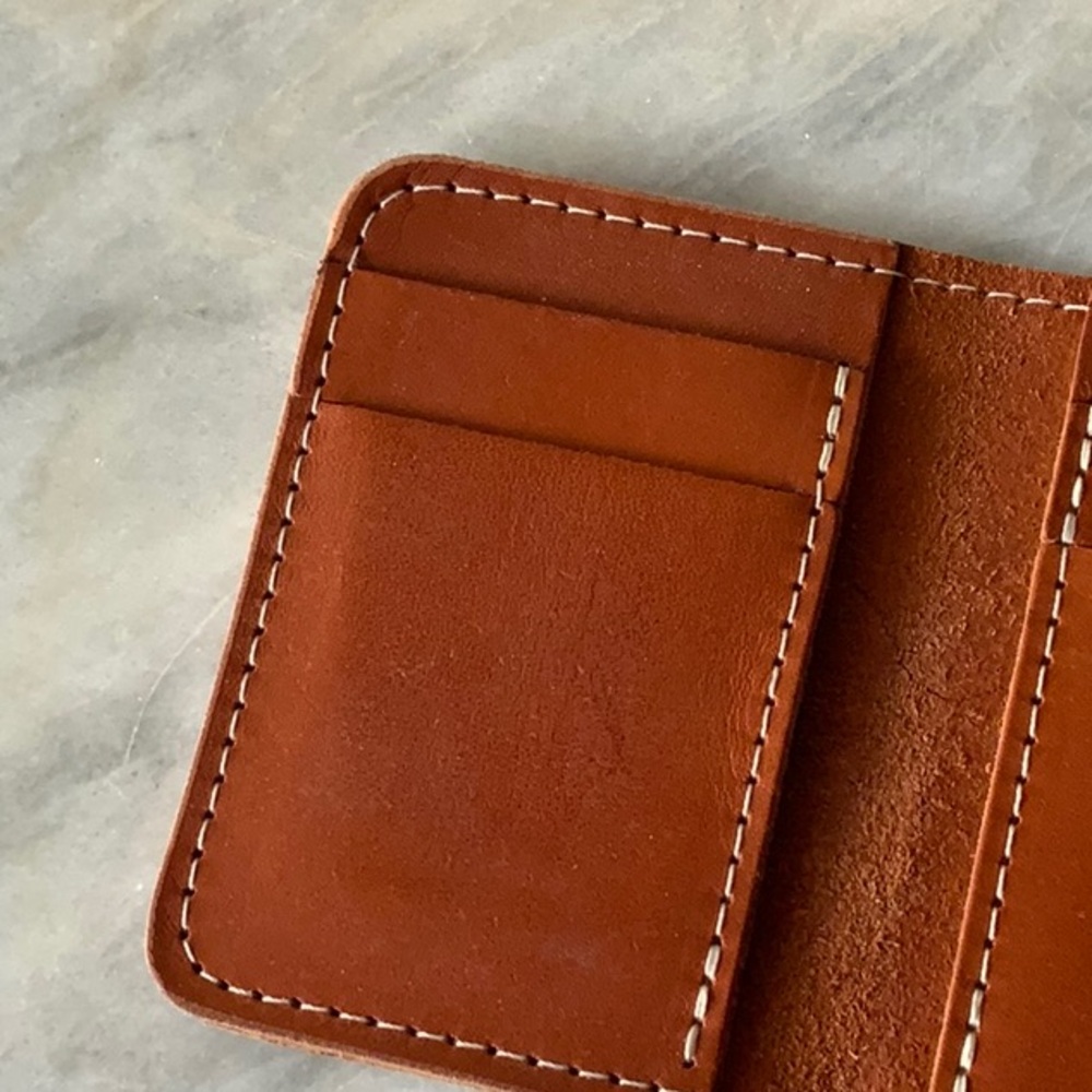 Brown Leather Wallet - Picture 4 of 8